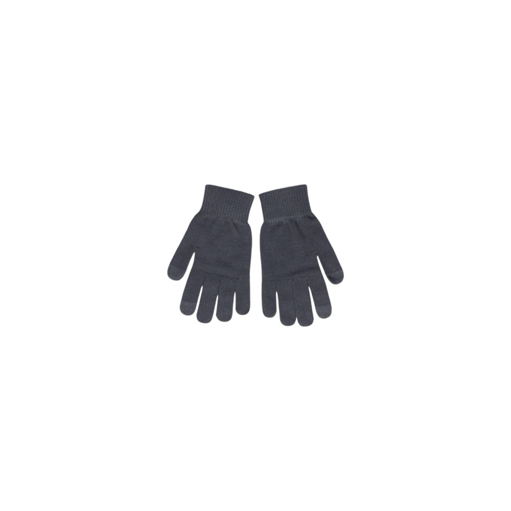 Gray Recycled Polyester Glove