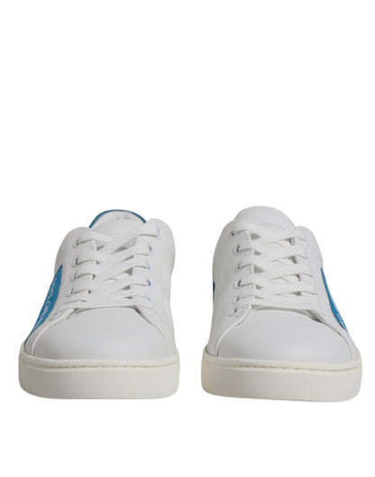 White London Calf Leather Sneakers Shoes