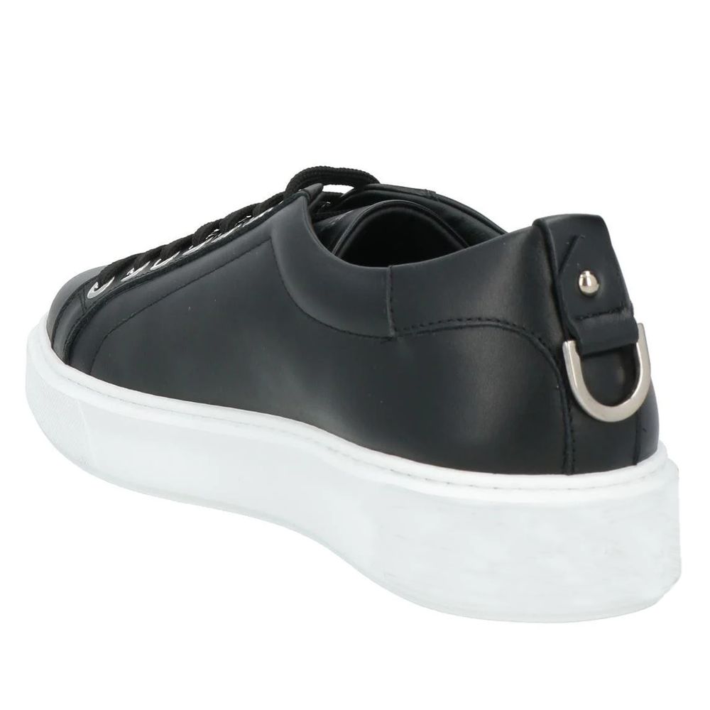 Black Leather Di Calfskin Sneaker