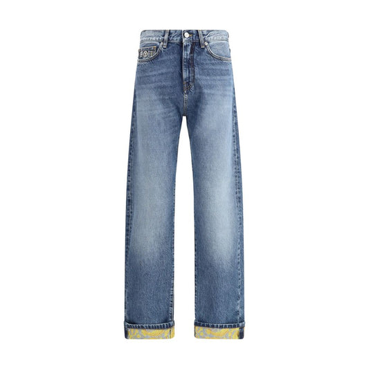 Barocco Turn-Up Jeans