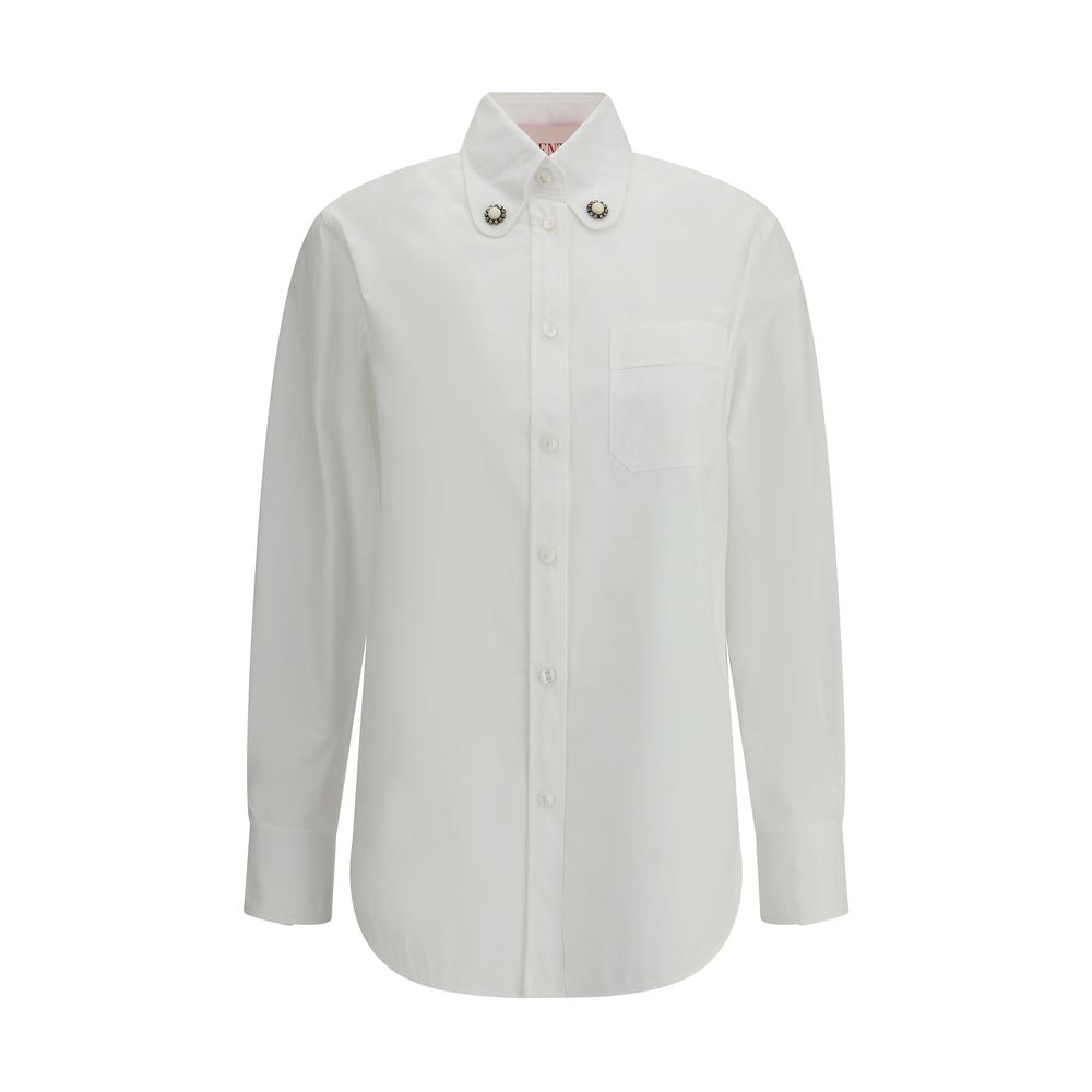 Classic collar embellished Valentino's Shirt