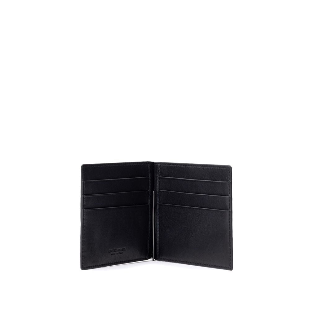 Black Leather Di Crocodile Wallet