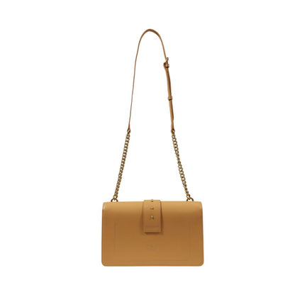 Beige Leather Handbag