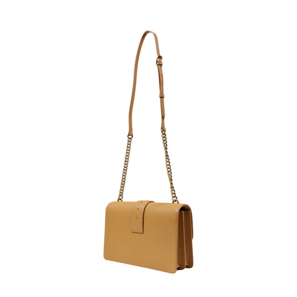 Beige Leather Handbag