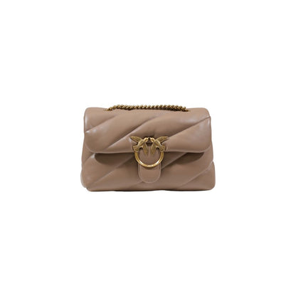 Beige Leather Handbag