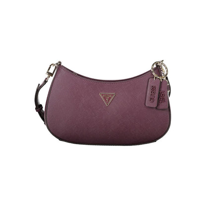 Purple Polyethylene Handbag