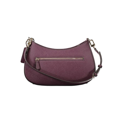 Purple Polyethylene Handbag