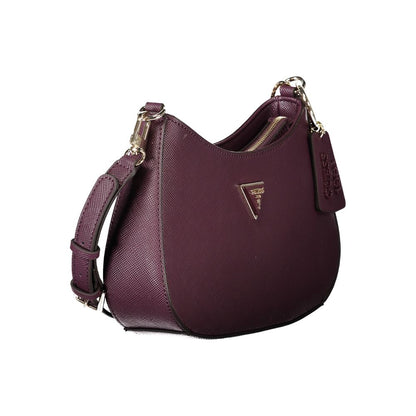 Purple Polyethylene Handbag