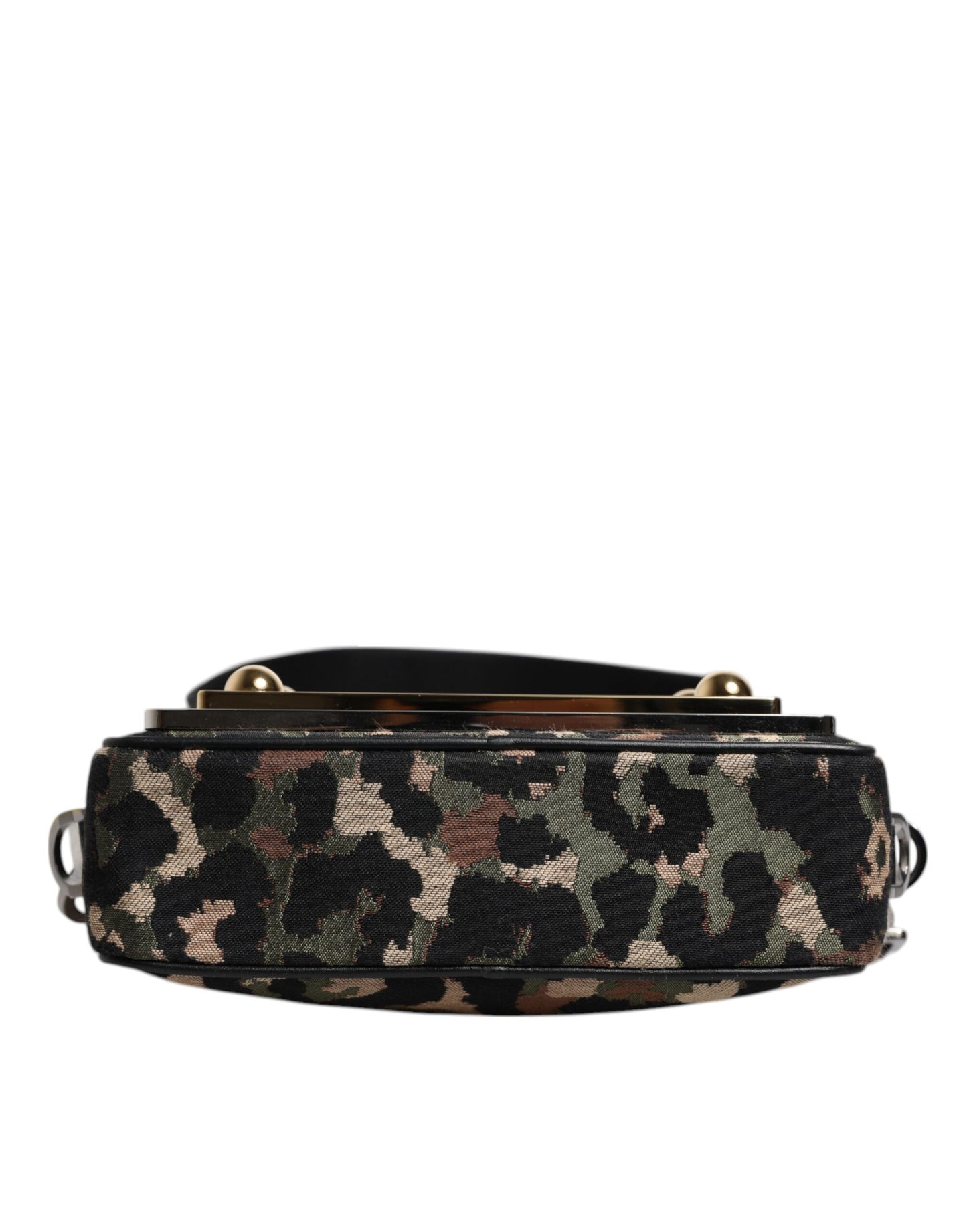 Multicolor Leopard Jacquard DG Logo Crossbody Bag