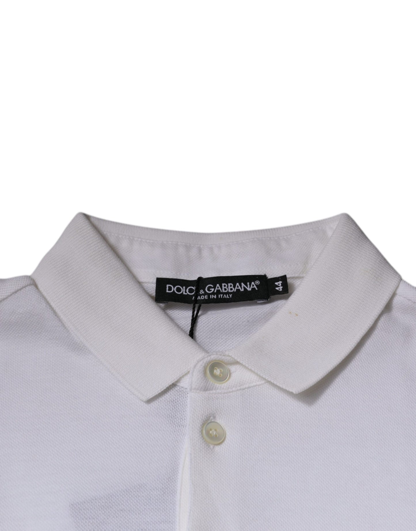 White Collared Short Sleeve Men Polo T-shirt