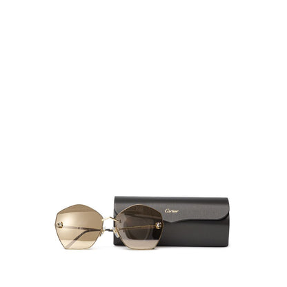 Gold Metal Sunglasses