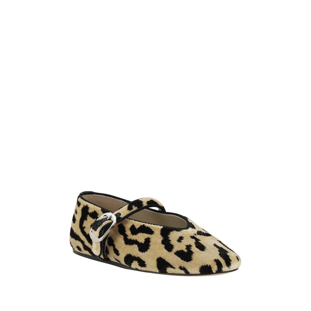 Leopard Stella Ballerinas