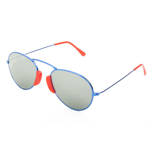 Blue Metal Sunglasses