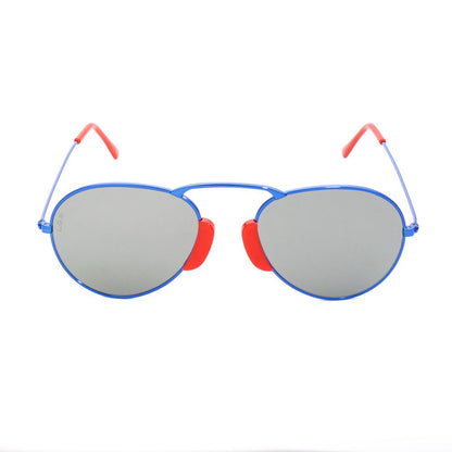 Blue Metal Sunglasses