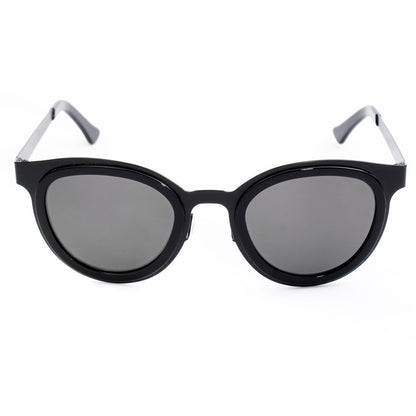 Black Stainless Steel Sunglasses