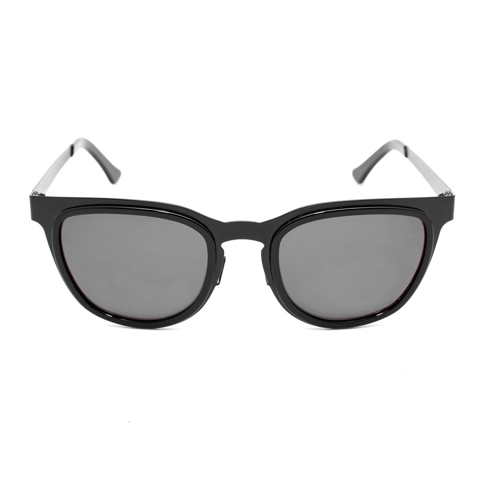 Black Stainless Steel Sunglasses