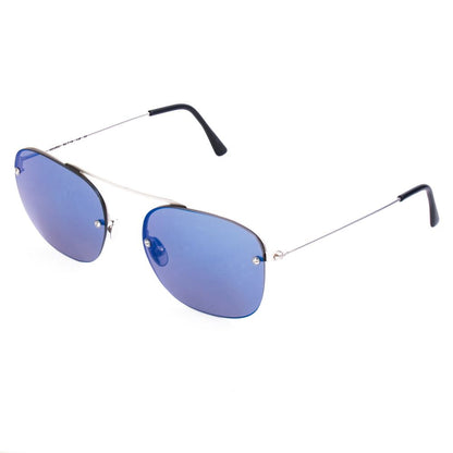 Silver Stainless Steel Sunglasses