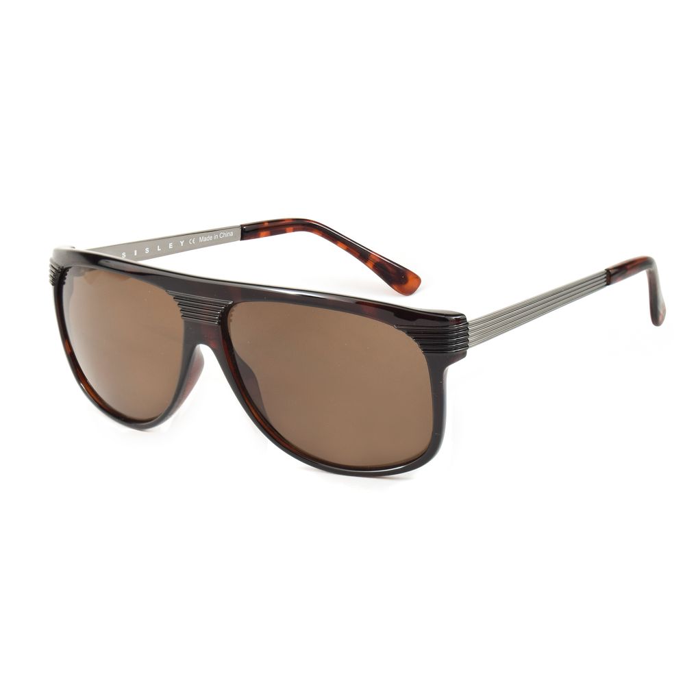 Brown Metal Sunglasses