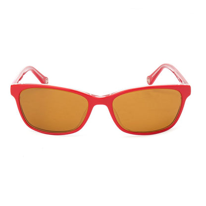 Red Acetate Sunglasses