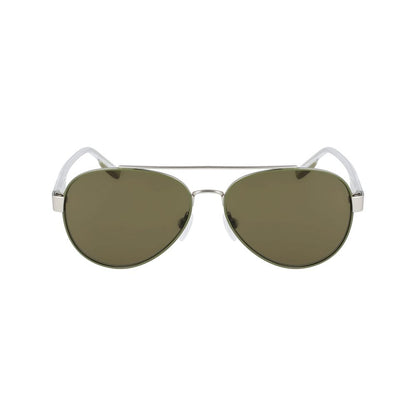 Green Metal Sunglasses