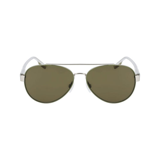 Green Metal Sunglasses