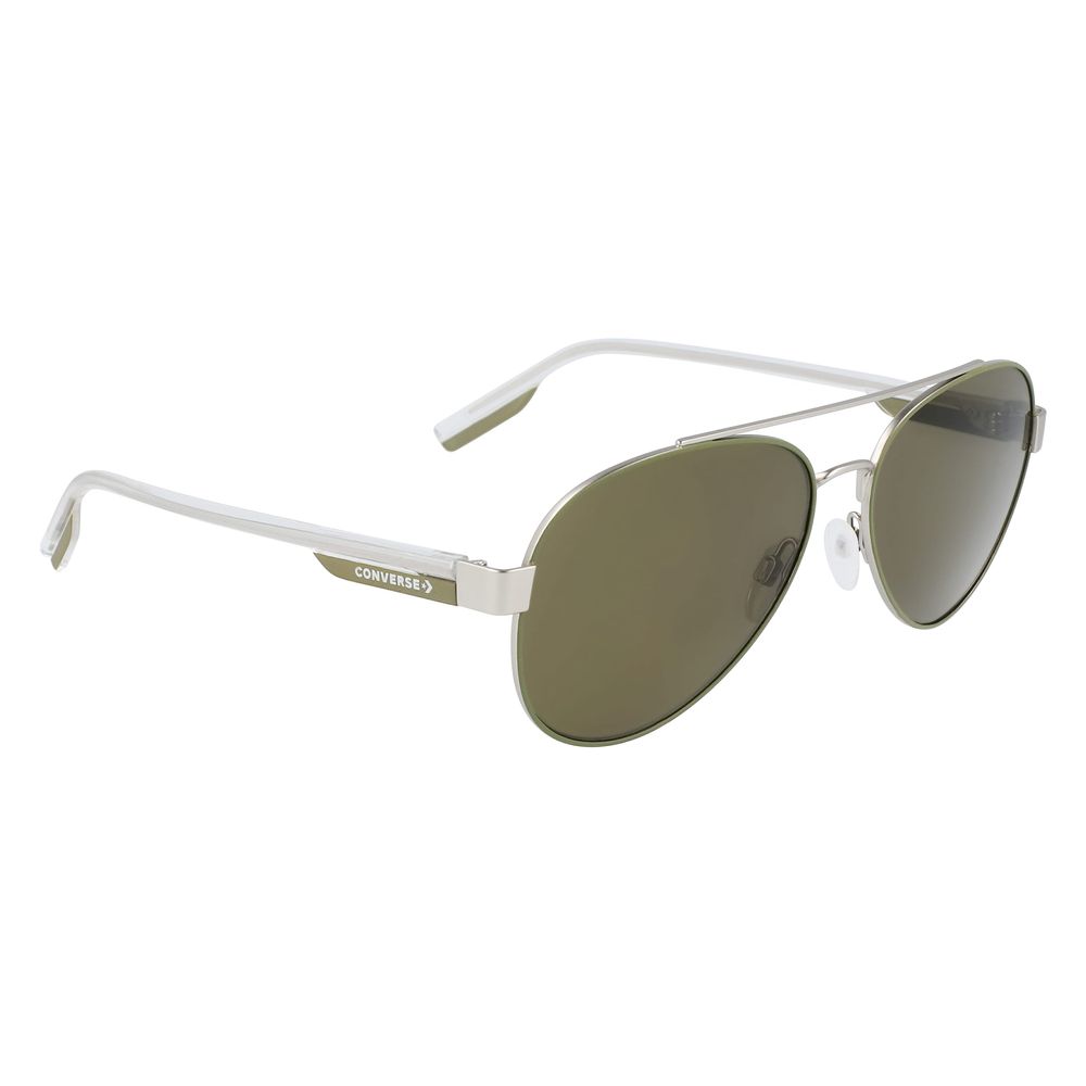 Green Metal Sunglasses