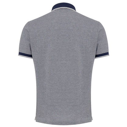 Blue Cotton Polo Shirt