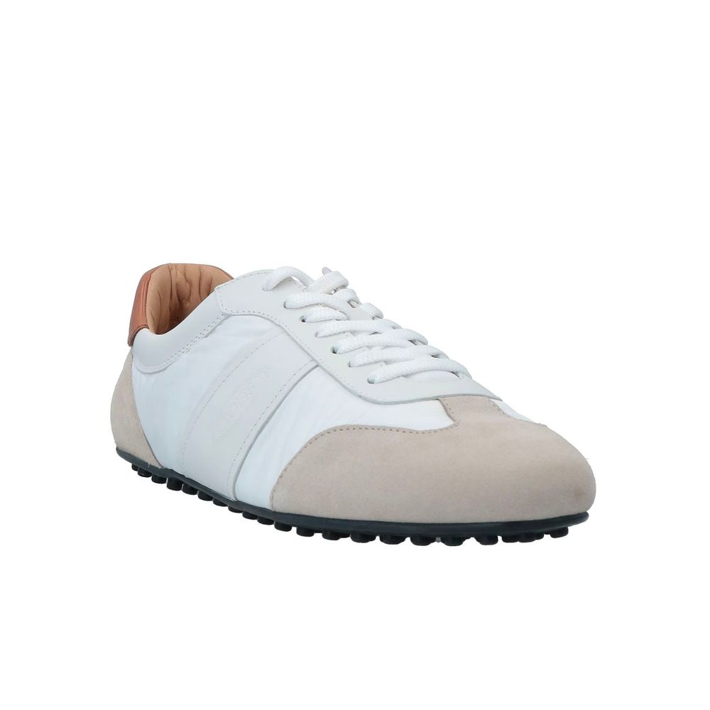 White Leather Sneaker