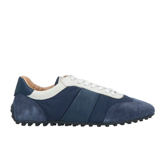 Blue Leather Sneaker