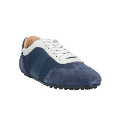 Blue Leather Sneaker