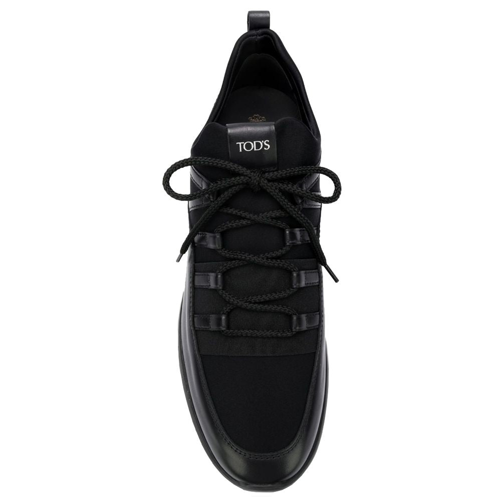 Black Leather Di Calfskin Sneaker