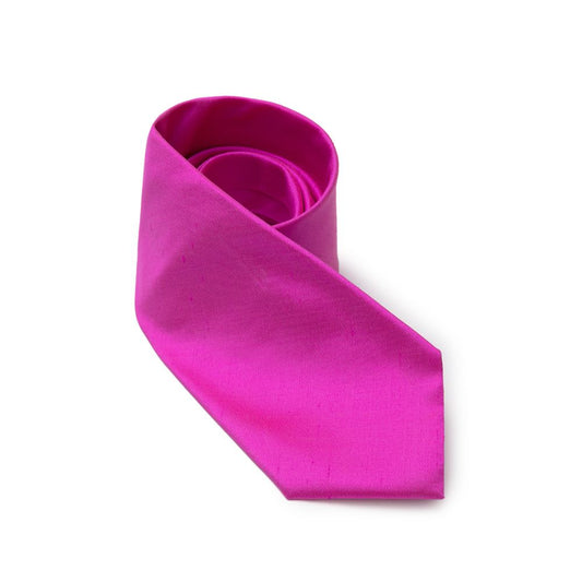 Fuchsia Silk Ties & Bowty