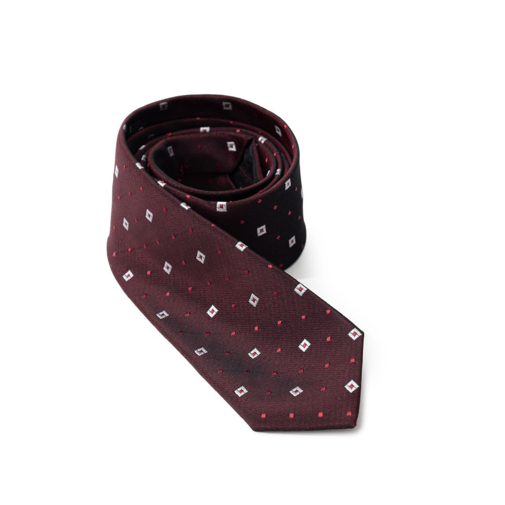 Bordeaux Silk Ties & Bowty