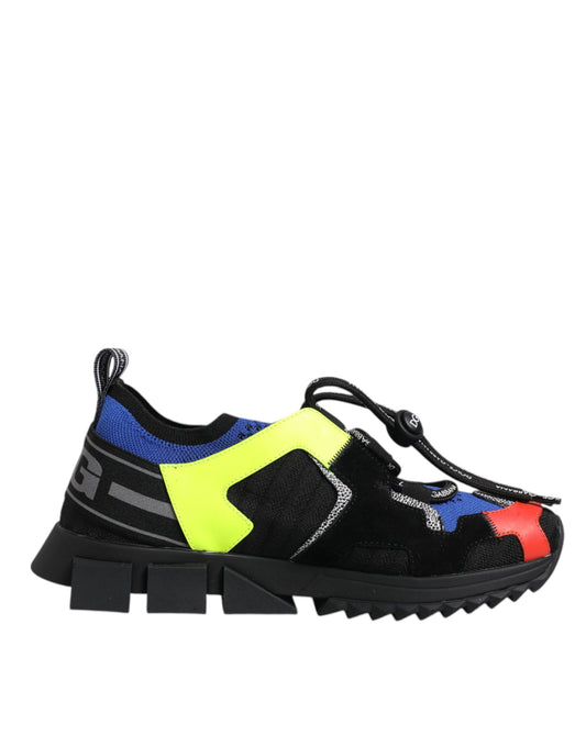 Multicolor Mesh Sorrento Trekking Sneakers Shoes