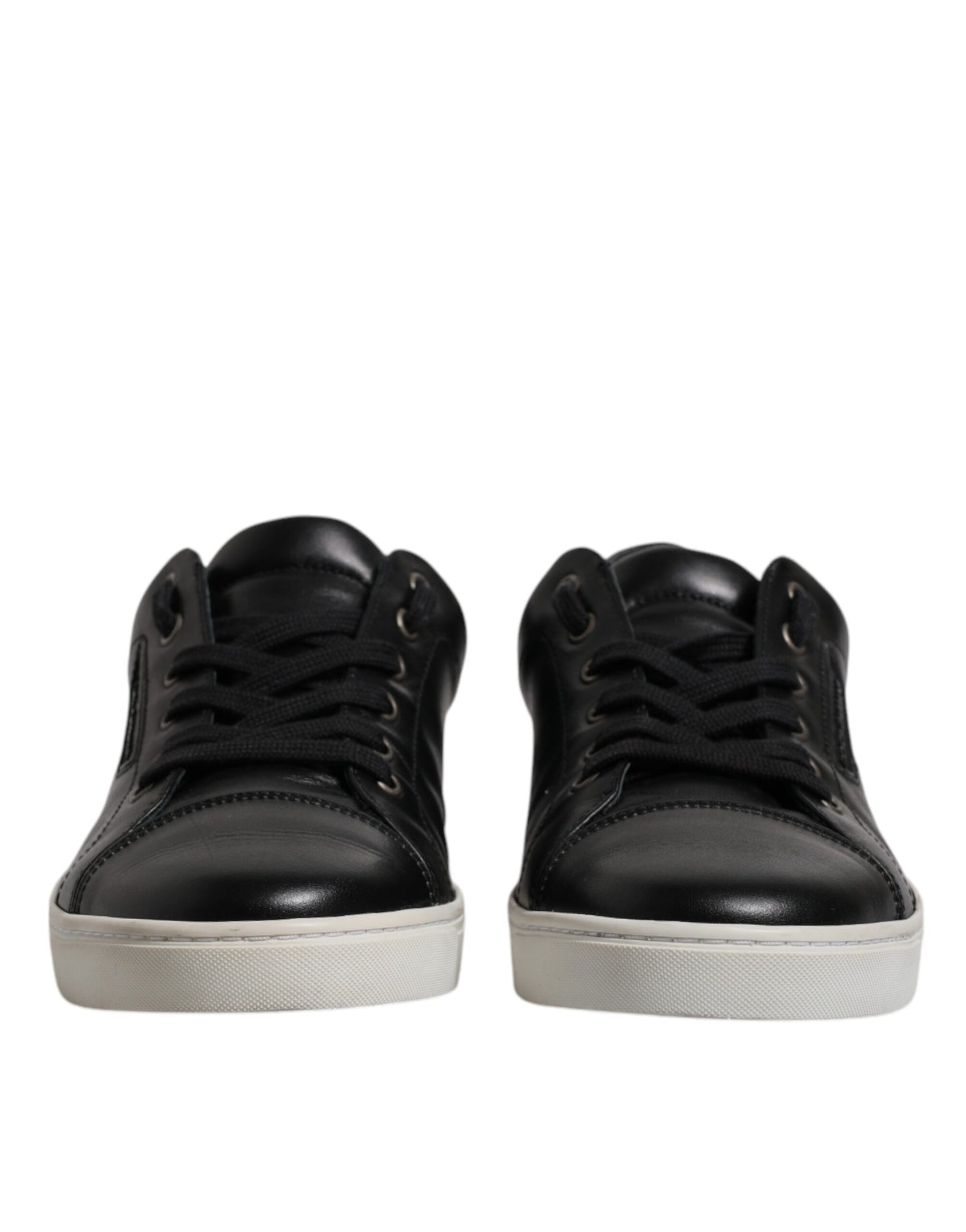 Black London Nappa Leather Men Sneakers Shoes