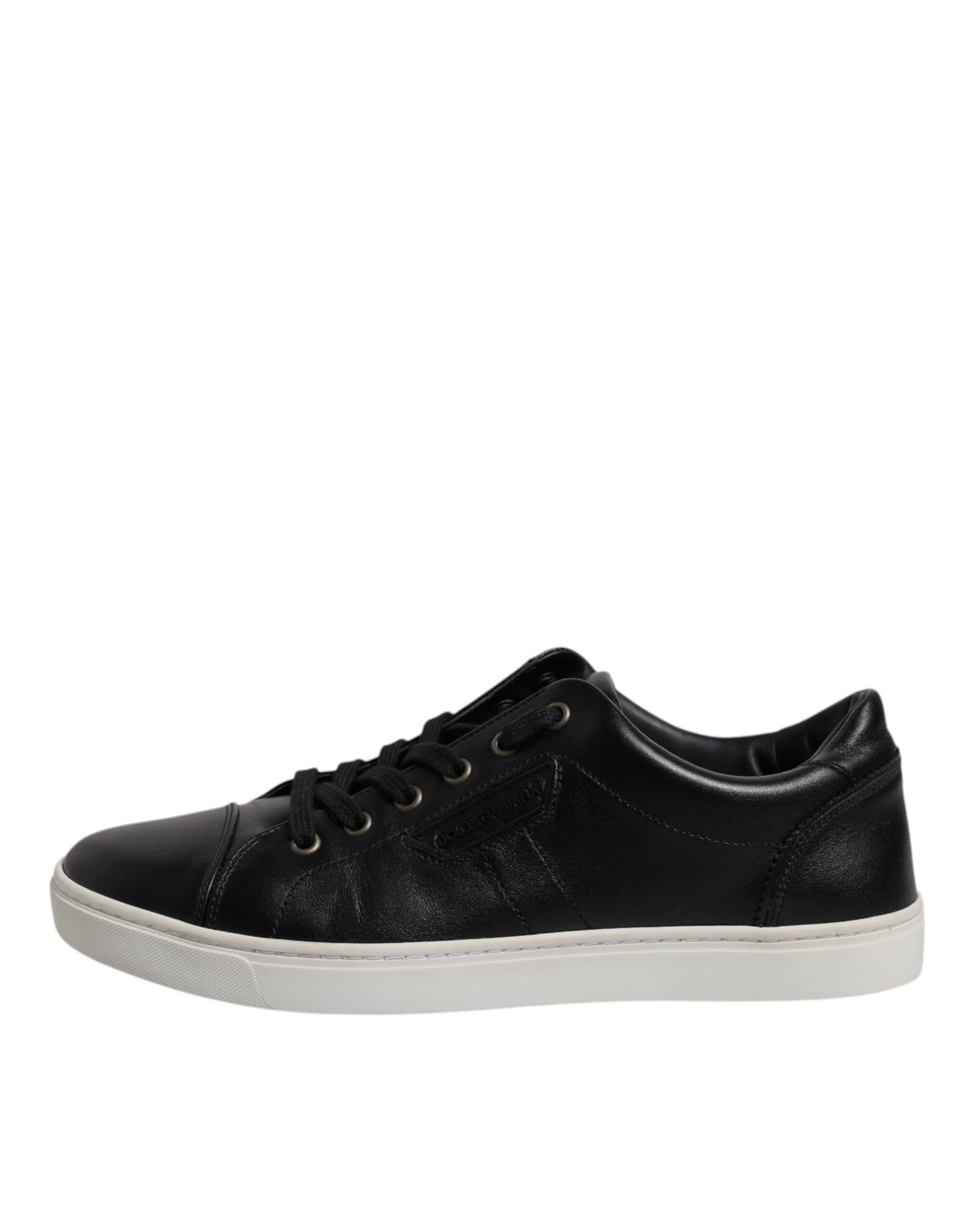 Black London Nappa Leather Men Sneakers Shoes