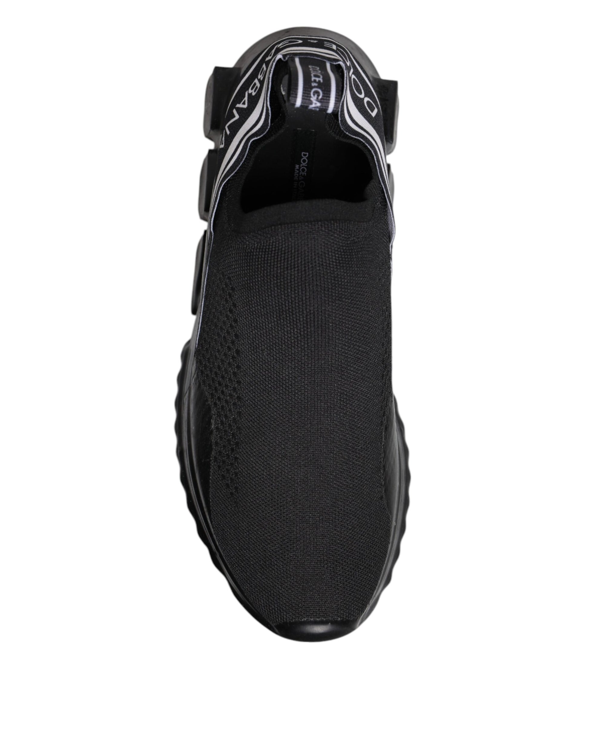 Black Sorrento Slip On Low Top Sneakers Shoes