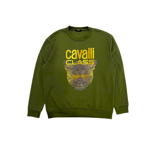 Green Polyester Sweater