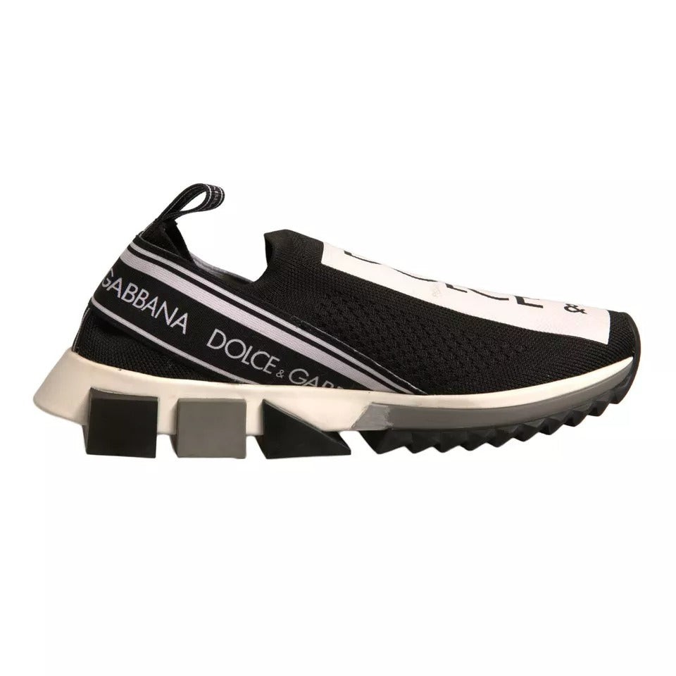 Black White Slip On Sorrento Sneakers Shoes