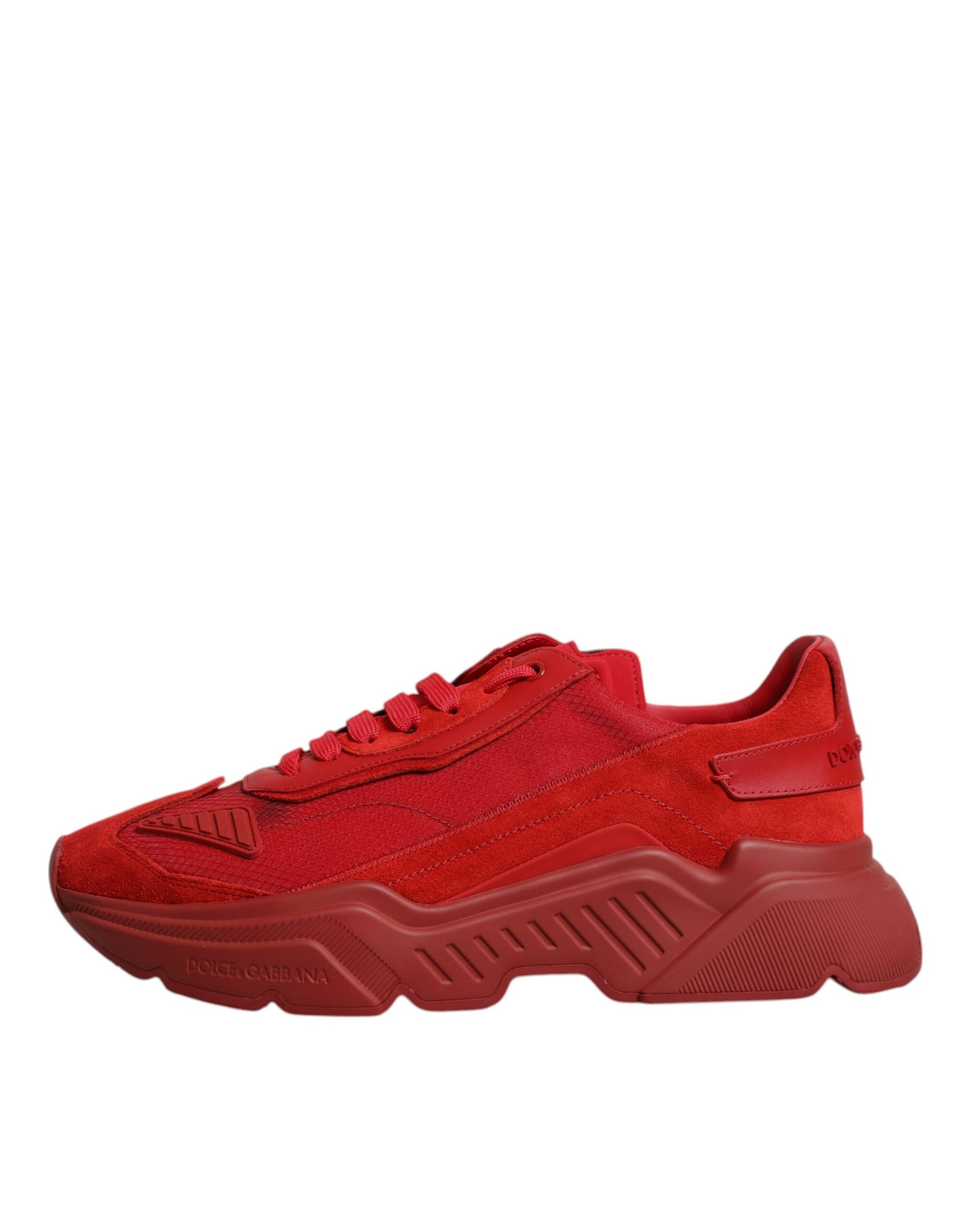 Red Leather Daymaster Low Top Sneakers Shoes