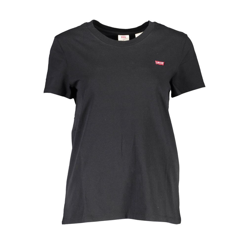 "Black Cotton Women Top"