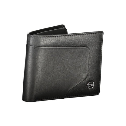 Black Leather Men Wallet