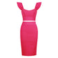 Two Pieces Bandage Dress